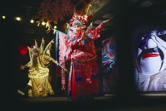【文化】常德河街——汉剧表演