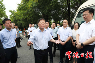 陈文浩来常开展巡河及环保工作调研 落实河长制湖长制 提升人民群众幸福感获得感