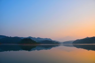 花岩溪 日出之美