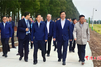 省农业农村厅领导赴省贺家山原种场学习调研时要求 为全省智慧农业数字大米推广提供决策参考