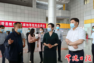 市领导督导防疫、防汛及自建房整治工作时强调 将群众生命财产安全放在第一位