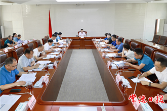 市城市建设规划审查领导小组会议召开