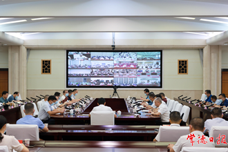 曹志强在市委党建工作领导小组暨基层党建重点工作推进会上强调：以高质量党建工作引领和推动经济社会高质量发展