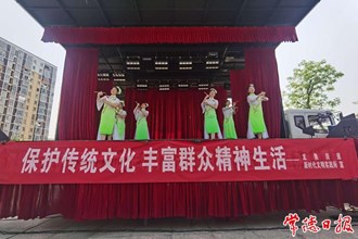 【摄影报道】西洞庭管理区文化表演丰富群众精神文化生活