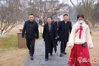 陕西省安康市生态旅游产业链调研组来常调研