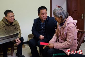 市领导到临澧县王化村开展走访慰问活动