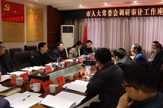 市领导带队走访调研市人大财经委部分对口联系单位
