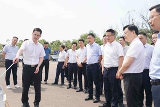 广铁集团领导来常调研常德铁路港多式联运物流园项目