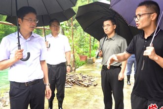 曹志强在桃源县检查指导防汛救灾工作