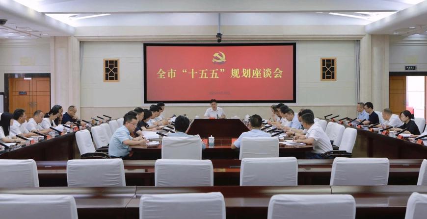 罗毅君主持召开全市“十五五”规划座谈会