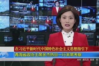 青海省政协主席多杰热旦一行来常考察