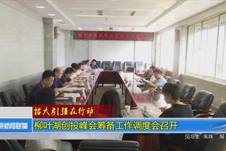 柳叶湖创投峰会筹备工作调度会召开