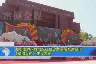 湘鄂渝黔政协助推红色旅游发展联席会议《桑植共识》正式发布