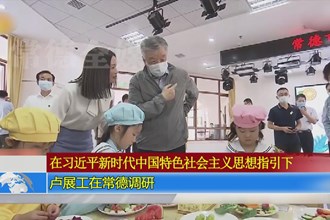 卢展工在常德调研