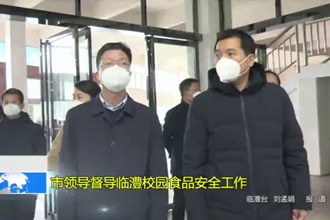 市领导督导临澧校园食品安全工作