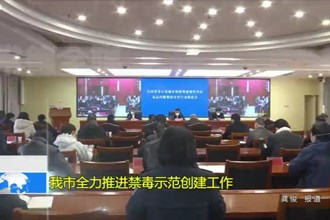 澳门金沙博彩娱乐平台全力推进禁毒示范创建工作