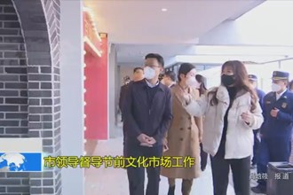 市领导督导节前文化市场工作