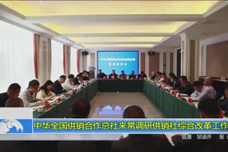 中华全国供销合作总社来常调研供销社综合改革工作