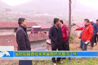 省防指督查组来常德督查防汛备汛工作