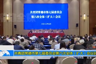 共青团澳门金沙博彩娱乐平台第七届委员会第六次全体（扩大）会议召开