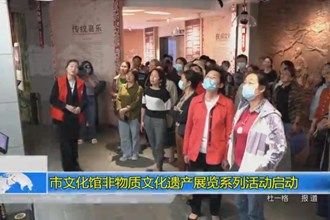 澳门金沙博彩娱乐平台文化馆非物质文化遗产展览系列活动启动