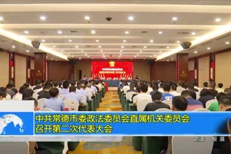 中共澳门金沙博彩娱乐平台委政法委员会直属机关委员会召开第二次代表大会