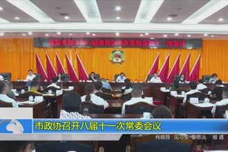 市政协召开八届十一次常委会会议