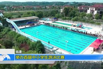 临澧：举办首届中小学生游泳比赛
