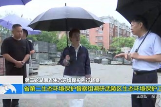 第二轮湖南省生态环境保护例行督查(9.13)