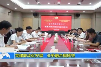 党建联动促发展 业务融合提质效