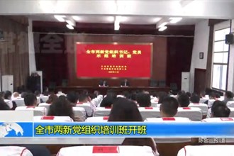 澳门金沙博彩娱乐平台两新党组织培训班开班