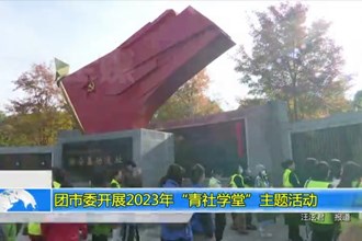 团市委开展2023年“青社学堂”主题活动