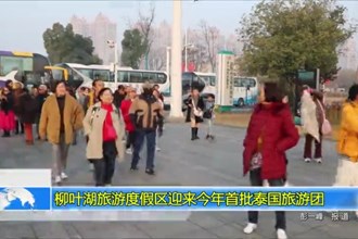柳叶湖旅游度假区迎来今年首批泰国旅游团