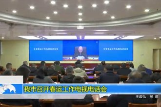 澳门金沙博彩娱乐平台召开春运工作电视电话会