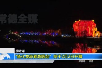 柳叶湖：“鱼化龙新春游园会”将于2月2日开幕