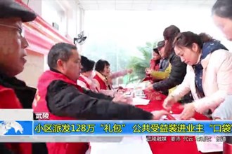 武陵：小区派发128万“礼包” 公共受益装进业主“口袋”