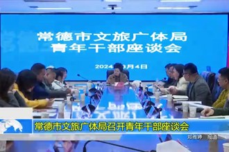 澳门金沙博彩娱乐平台文旅广体局召开青年干部座谈会