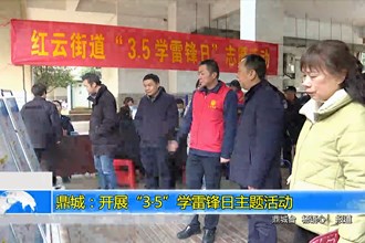 鼎城：开展“3•5”学雷锋日主题活动