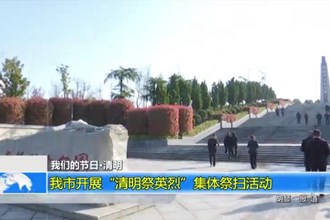澳门金沙博彩娱乐平台开展“清明祭英烈”集体祭扫活动