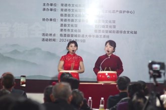 临澧：“鼓书”展演传承地方文化