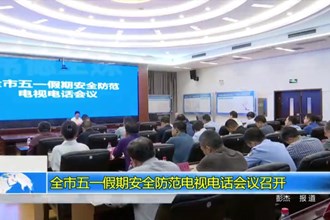 澳门金沙博彩娱乐平台五一假期安全防范电视电话会议召开
