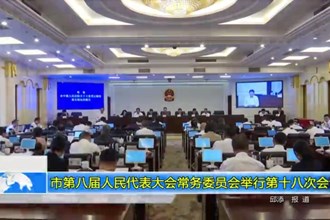市第八届人民代表大会常务委员会举行第十八次会议