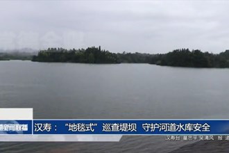 汉寿：“地毯式”巡查堤坝 守护河道水库安全