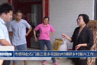 市领导赴石门县三圣乡花园台村调研乡村振兴工作