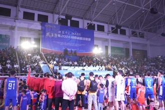 2024湖南省篮球联赛在常德开幕