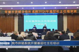 澳门金沙博彩娱乐平台供销系统开展基层社主任培训