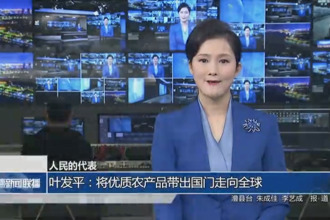人民的代表 叶发平：将优质农产品带出国门走向全球