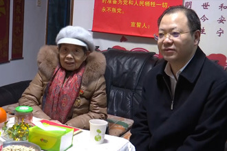 周振宇开展春节前走访慰问活动