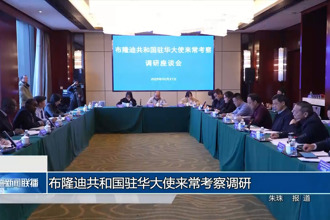 布隆迪共和国驻华大使来常考察调研